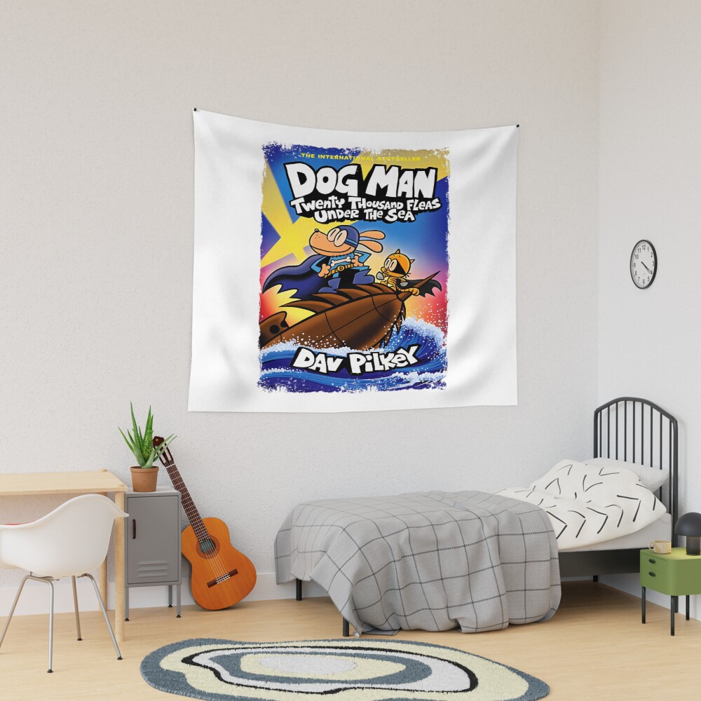 Dog Man Twenty Thousand Fleas Under The Sea Tapestry