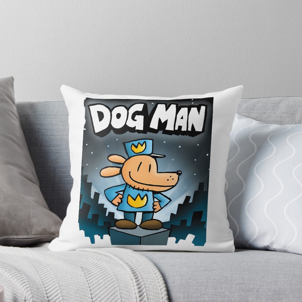 Dogman New Design Throw Pillow